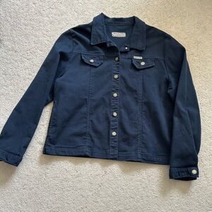 Simon Chang Jean Jacket Women’s Size 14